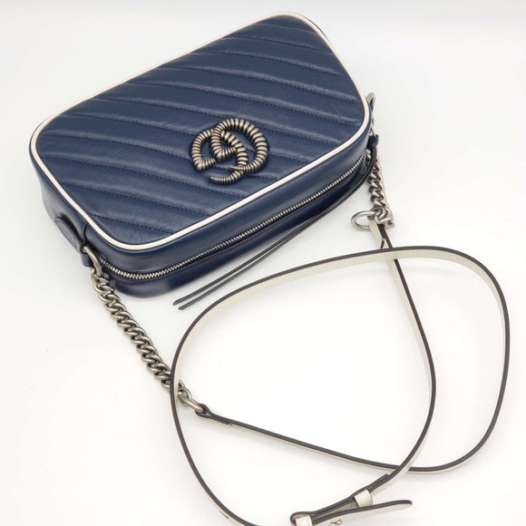 100% Authentic Gucci GG Marmont Small Shoulder Bag - Picture 6 of 13